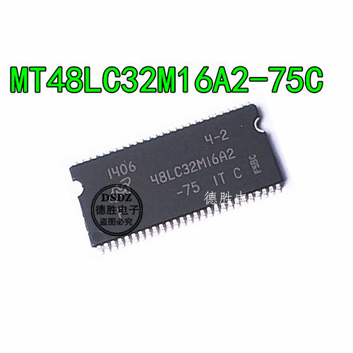 MT48LC32M16A2-75 MT48LC32M16A2P-75C TSSOP54 全新现货先询后拍