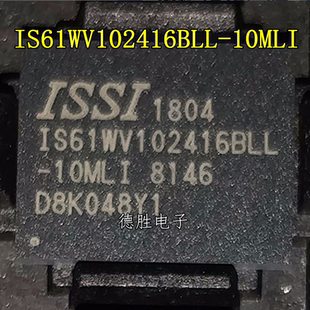 静态随机存储 IS61WV102416BLL IS61WV102416 BGA48 全新 10MLI