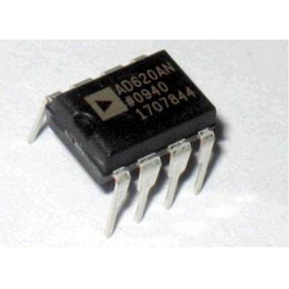 AD620AN DIP-8 AD620BNZ 低漂移/低功耗仪表放大器  全新进口芯片