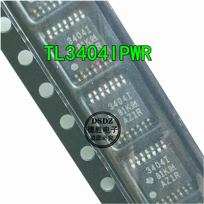 TLV3404IPWR 丝印3404I TLV3404IPW TSSOP14 模拟比较器芯片