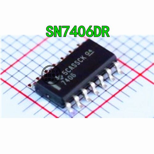 SN7406DR SN7406D SOP16 贴片逻辑/逆变器/缓冲器芯片 全新现货