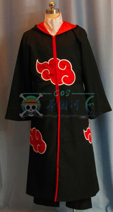 COS衣-火影忍者/NARUTO-宇智波佐助/Uchiha Sasuke 晓-茶园河COS