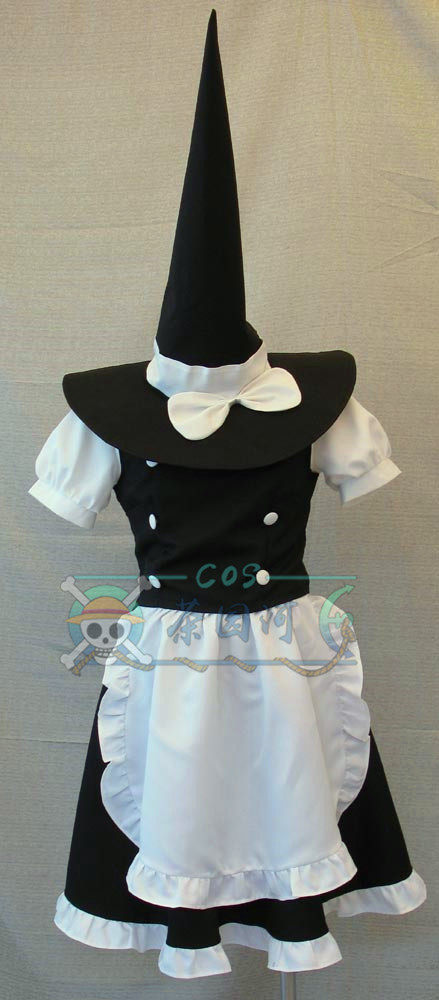 茶园河COS服装东方灵梦和魔理沙图片