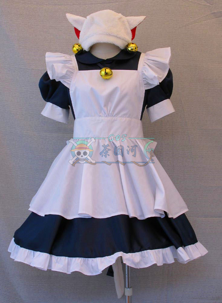 茶园河COS服装铃铛猫娘-数码子