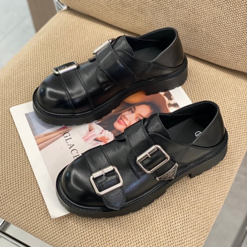 英伦风皮带扣乐福鞋女2026春季黑色韩版漆皮百搭厚底小皮鞋单鞋女,女鞋,深口单鞋,淘宝优惠券,粉丝福利购,淘宝优惠卷