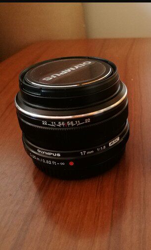 奥林巴斯pen 17mm f1.8广角定焦17 1.8镜头98新特价1300元