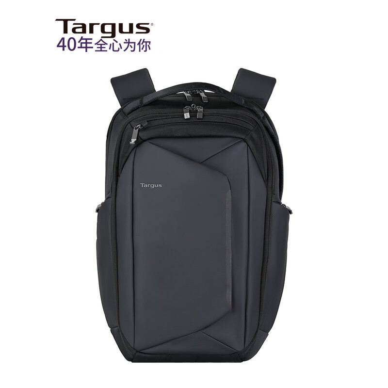 Targus/泰格斯双肩电脑包16英寸悬吊保护180°开口 TBB663GL 黑色
