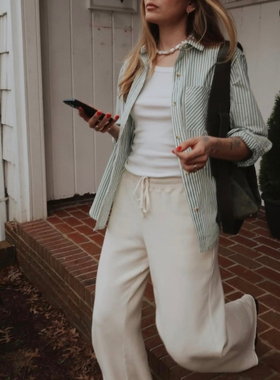 美轻奢marine layer 天丝莫代尔棉 两款品质罗纹弹力babyT恤上衣