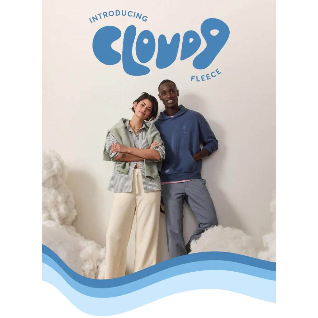 美轻奢marine layer 新系列cloud9云感材质 春秋薄绒阔腿裤88美金