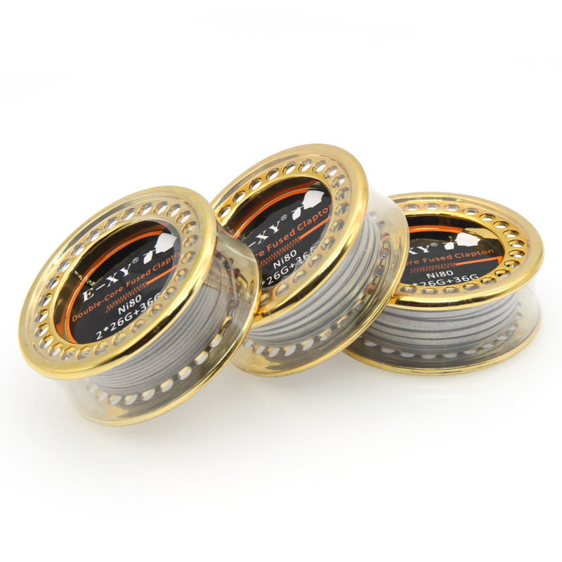 diy手工绕丝ni80四芯克莱普顿发热丝镍花式两芯三芯外星人电阻丝