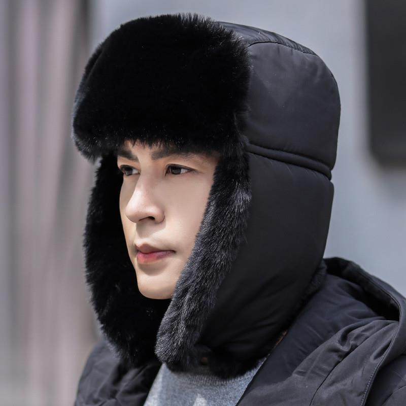 帽子男冬季保暖户外加厚雷锋帽男士东北冬天防寒骑电动车加绒套头,服饰配件/皮带/帽子/围巾,帽子,淘宝优惠券,粉丝福利购,淘宝优惠卷