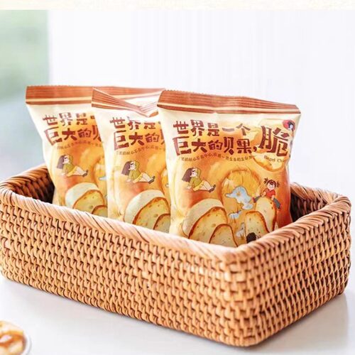 茶颜悦色贝果脆面包干制品茶点