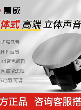 惠威高端无边框吸顶防水音响