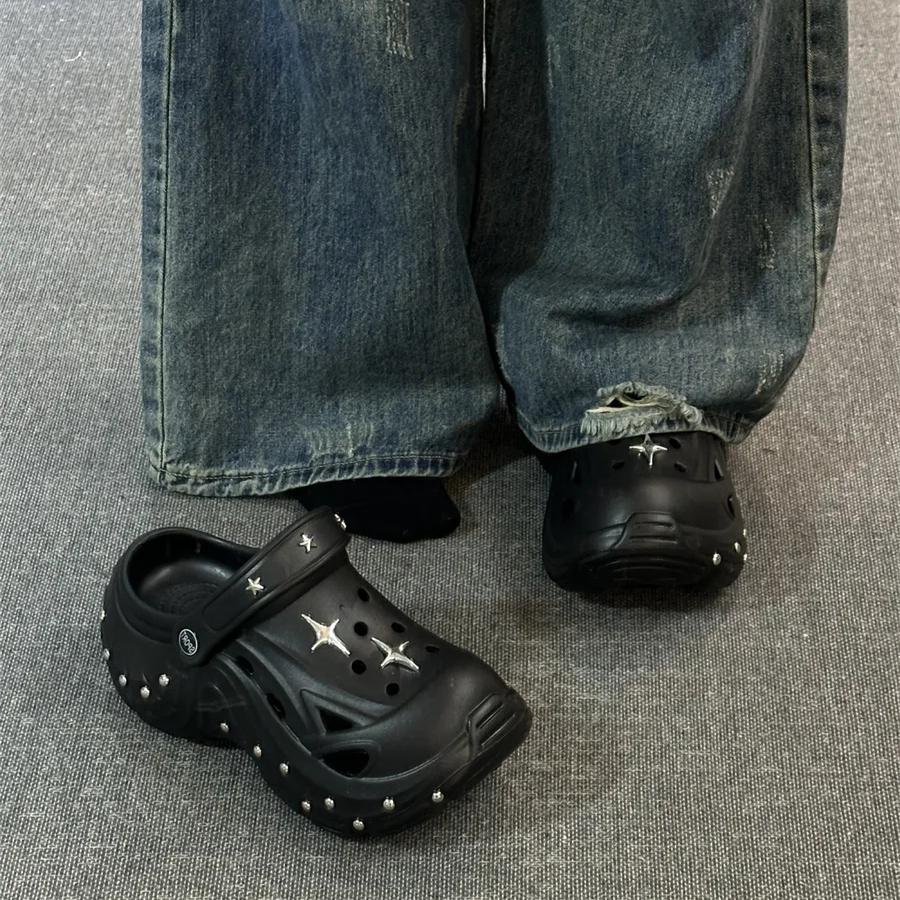 洞洞鞋女款2025新款外穿夏天