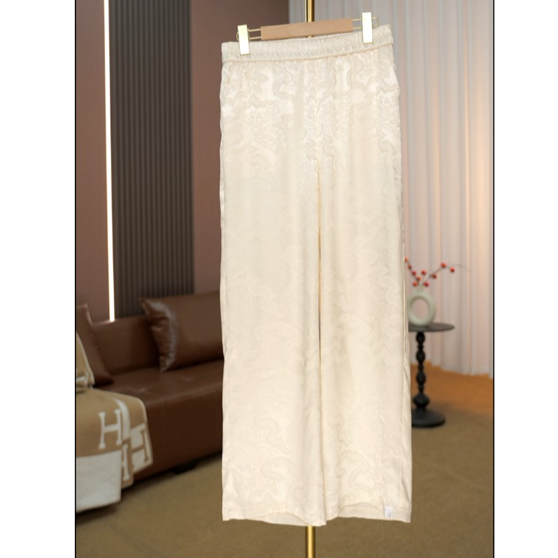 【501-主播同款】2026春夏新款松紧腰宽松显瘦休闲阔腿长裤,女装/女士精品,裤子,淘宝优惠券,粉丝福利购,淘宝优惠卷