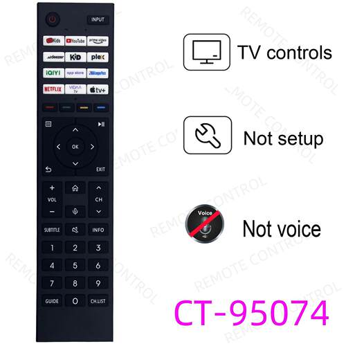 适用于东芝电视机遥控器 CT-95079  CT-95074  CT-95076  95082