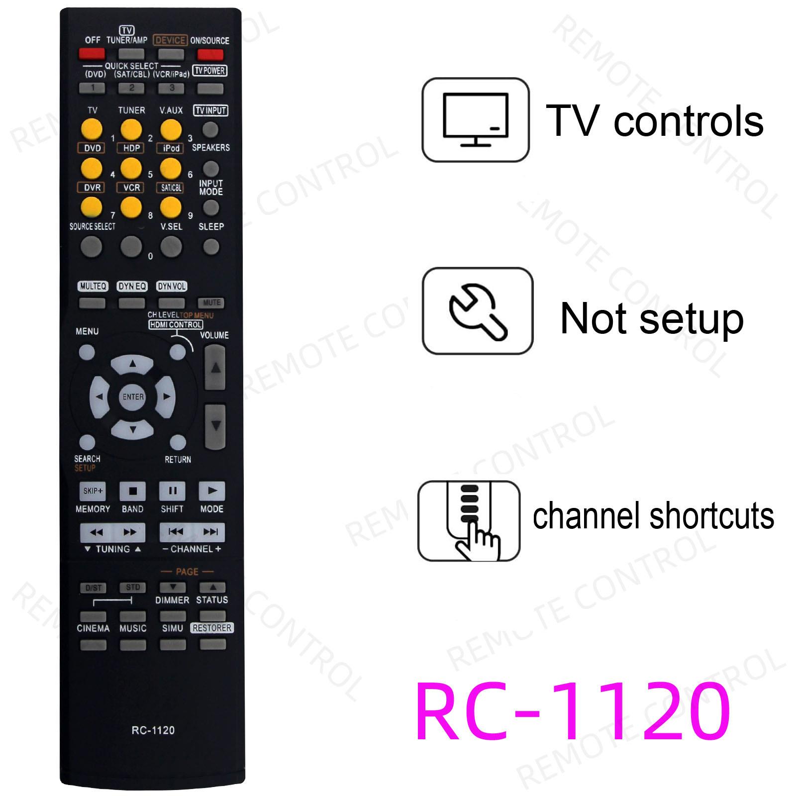 适用于天龙功放机遥控器 RC-1149 1120 1115 1119 1128 1158 1159