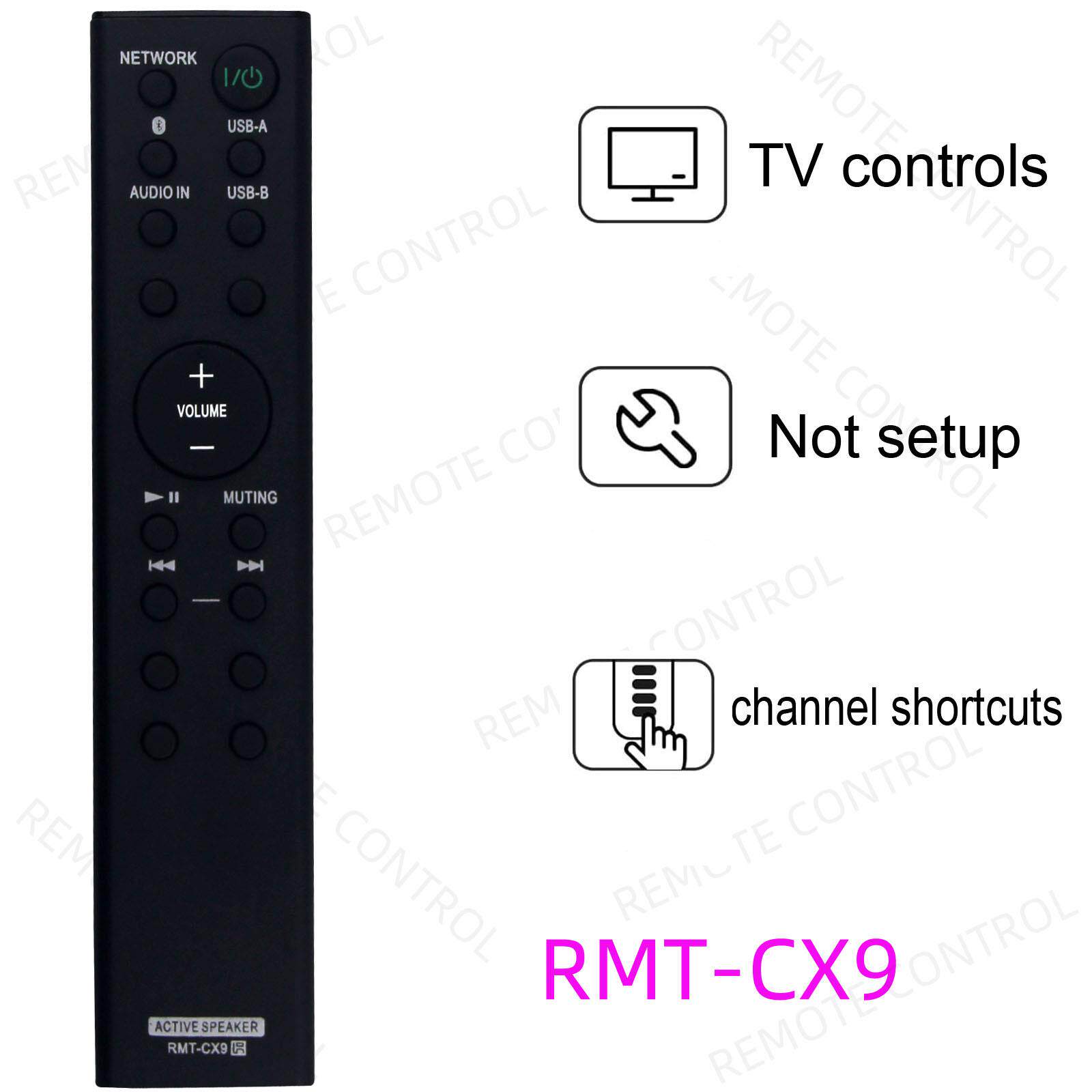 适用于索尼扬声器系统音响遥控器 RMT-CX9 SRS-X88 X9 X99