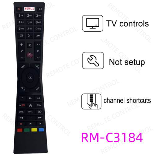 适用于JVC电视机遥控器 RM-C3184  RM-C3232 RM-C3231 A49102