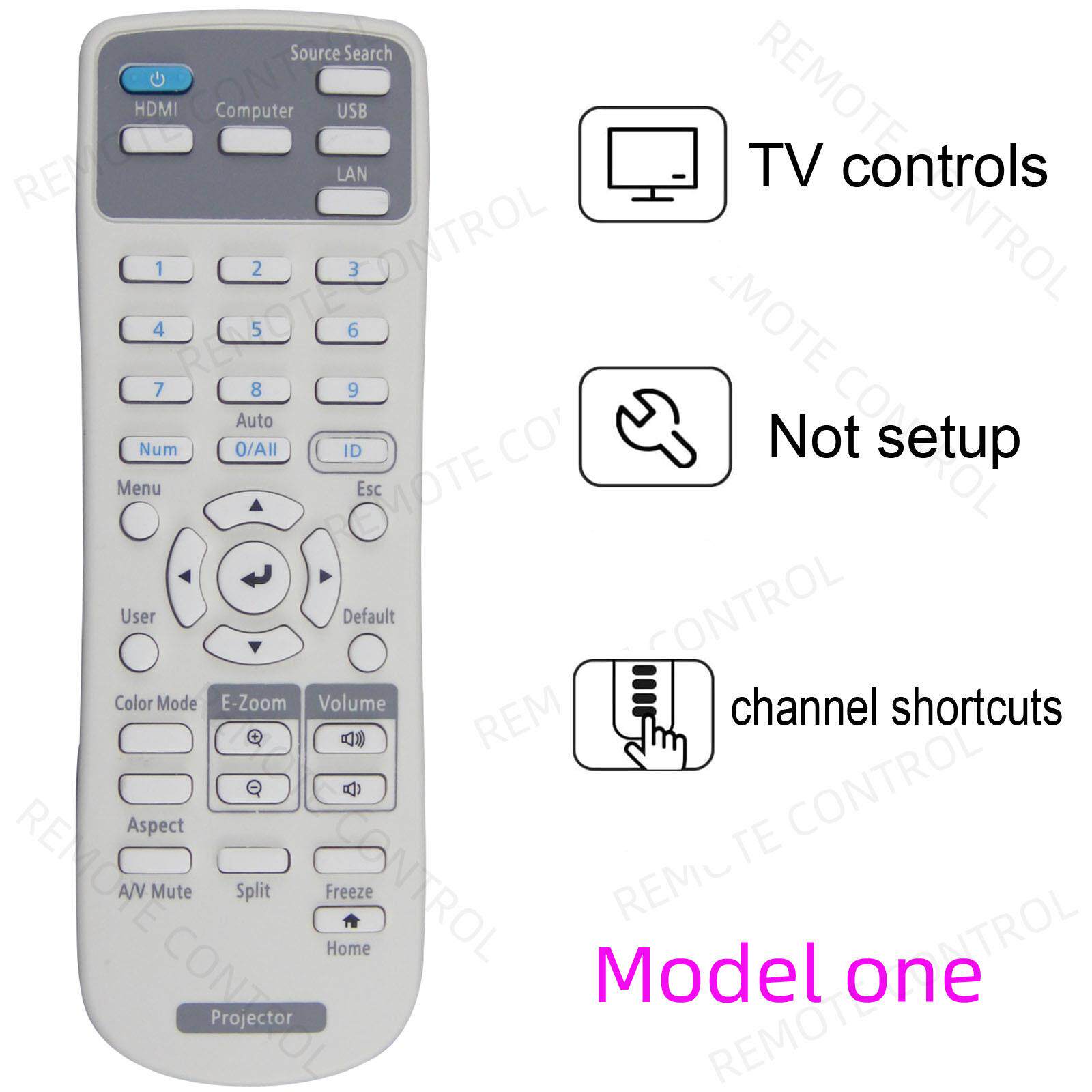 适用于爱普生投影机仪遥控器CB-X05 X31 X36 X39 U32 W32 S41 E10