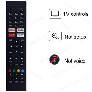 适用于JVC SCEPTRE WALTON电视机遥控器 没有语音功能