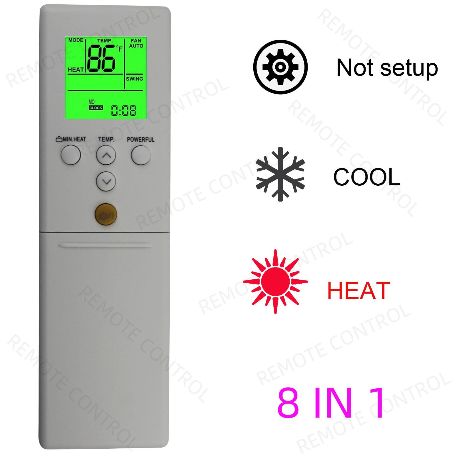 适用于富士通通用空调遥控器 AR-REM5E REM6E REM1U RET5E REA2E