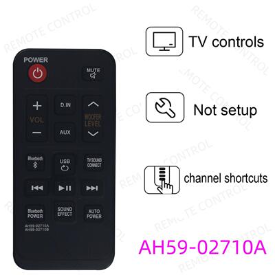 适用于三星条形音响遥控器AH59-02615A E F 02710A B AA59-00534A