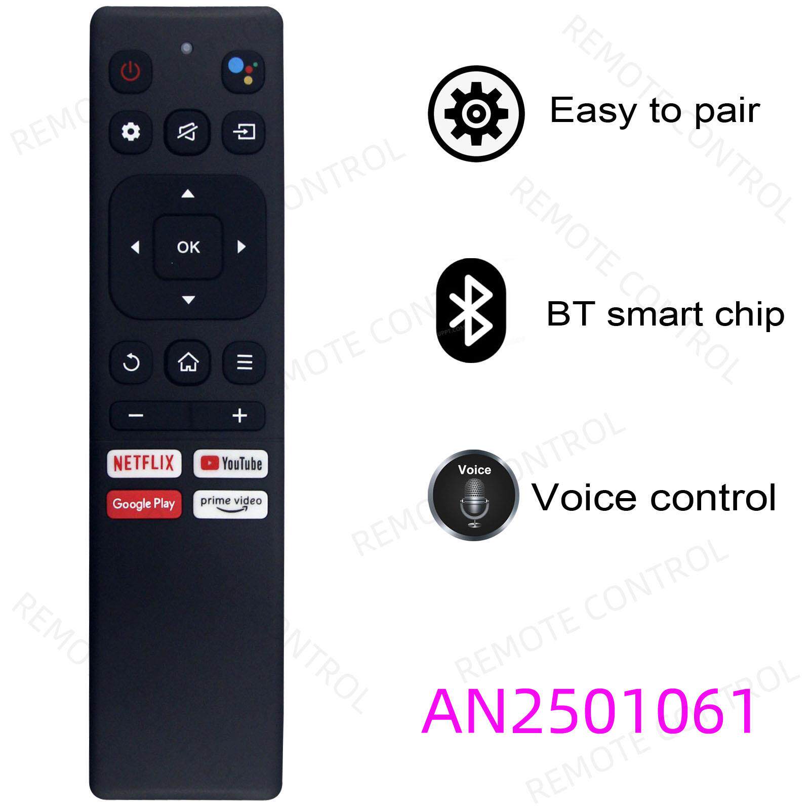 适用于JVC液晶电视机蓝牙语音遥控器 AN2501061