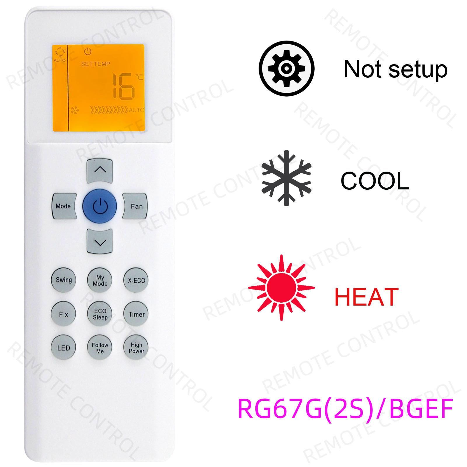 适用于Carrier 开利空调遥控器 RG67G(2S)/BGEF RG67N RG67V