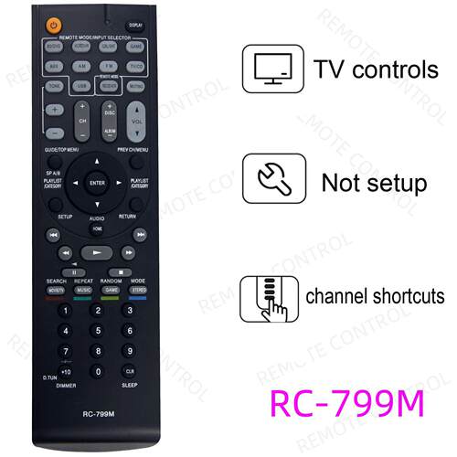 适用于安桥功放AV遥控器 RC-799M 803M 834M 835M 837M 866M 879M