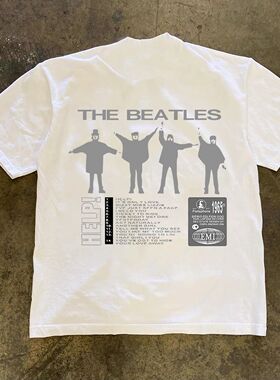 ZELIA 短袖T恤男国潮印花圆领重磅230Gins美式潮流夏季新款休闲半