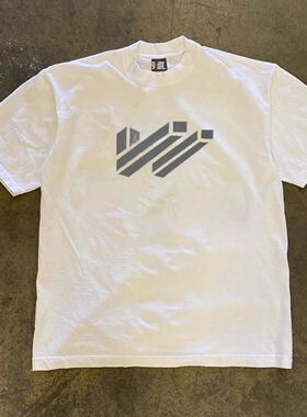 ZELIA 重磅新款速干短袖体恤男士夏季宽松圆领白色半袖上衣透气休