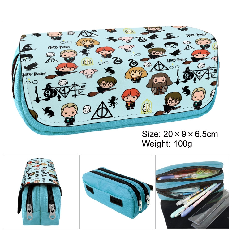 哈利波特笔袋双层大容量