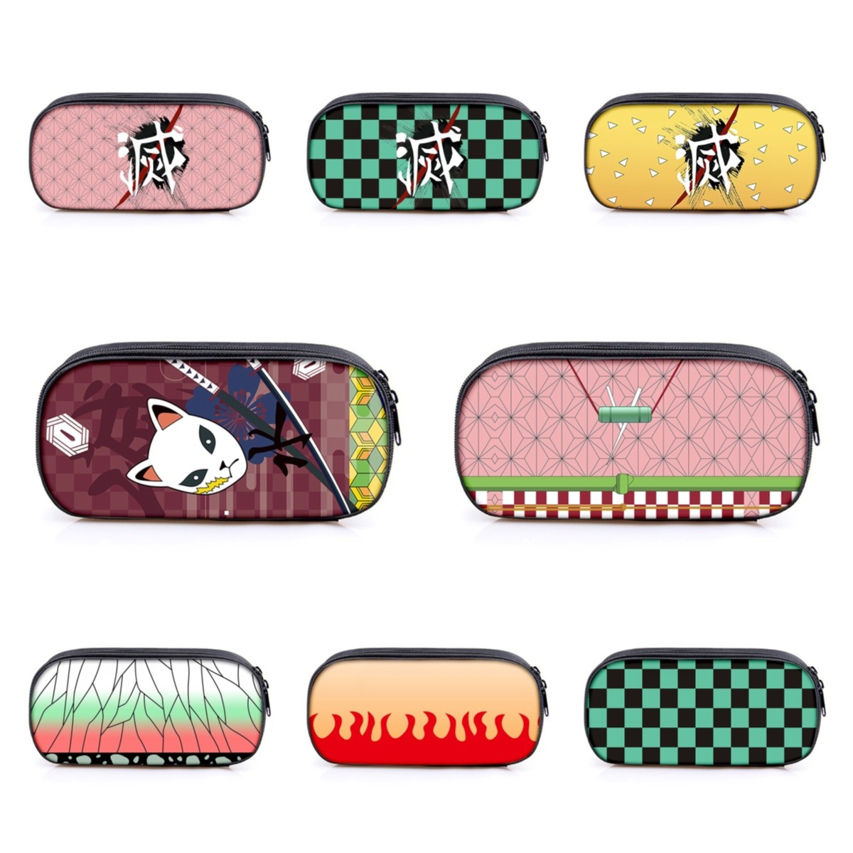 Demon Slayer周边鬼灭之刃笔袋中小学生大容量动漫笔袋文具盒卡通,文具电教/文化用品/商务用品,笔袋,淘宝优惠券,粉丝福利购,淘宝优惠卷