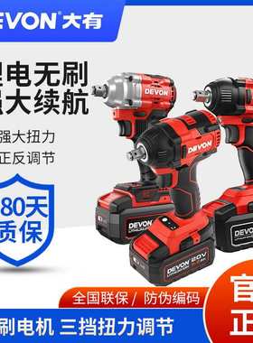 大有5733Plus锂电无刷冲击电动扳手充电式架子木工架套筒35垒德株