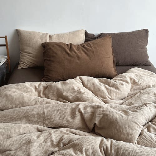 A类母婴级全棉色织四件套