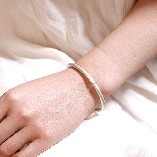 足银999古法传承开口手镯