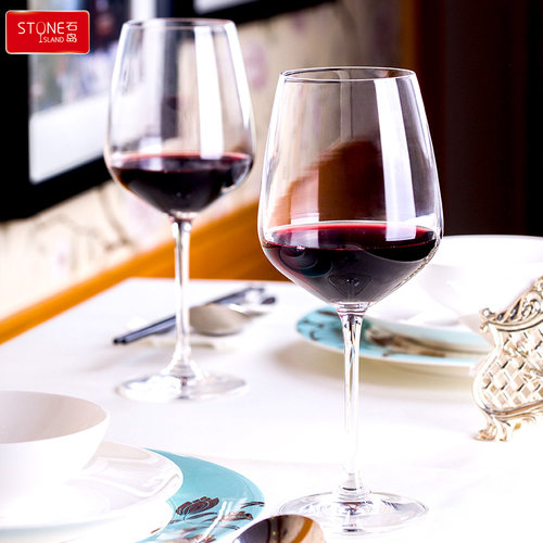 石岛欧式玻璃高脚杯套装葡萄酒杯