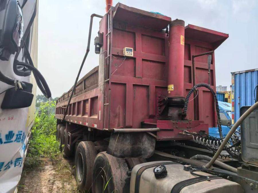 1月8日河源陕汽牌粤P61197重型半挂牵引车、天骏达牌粤P7099挂自卸半挂车网络拍卖公告
