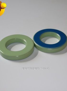 T400-52厂家生产直销环保磁芯、直径102mm大磁环、铁粉芯蓝绿环