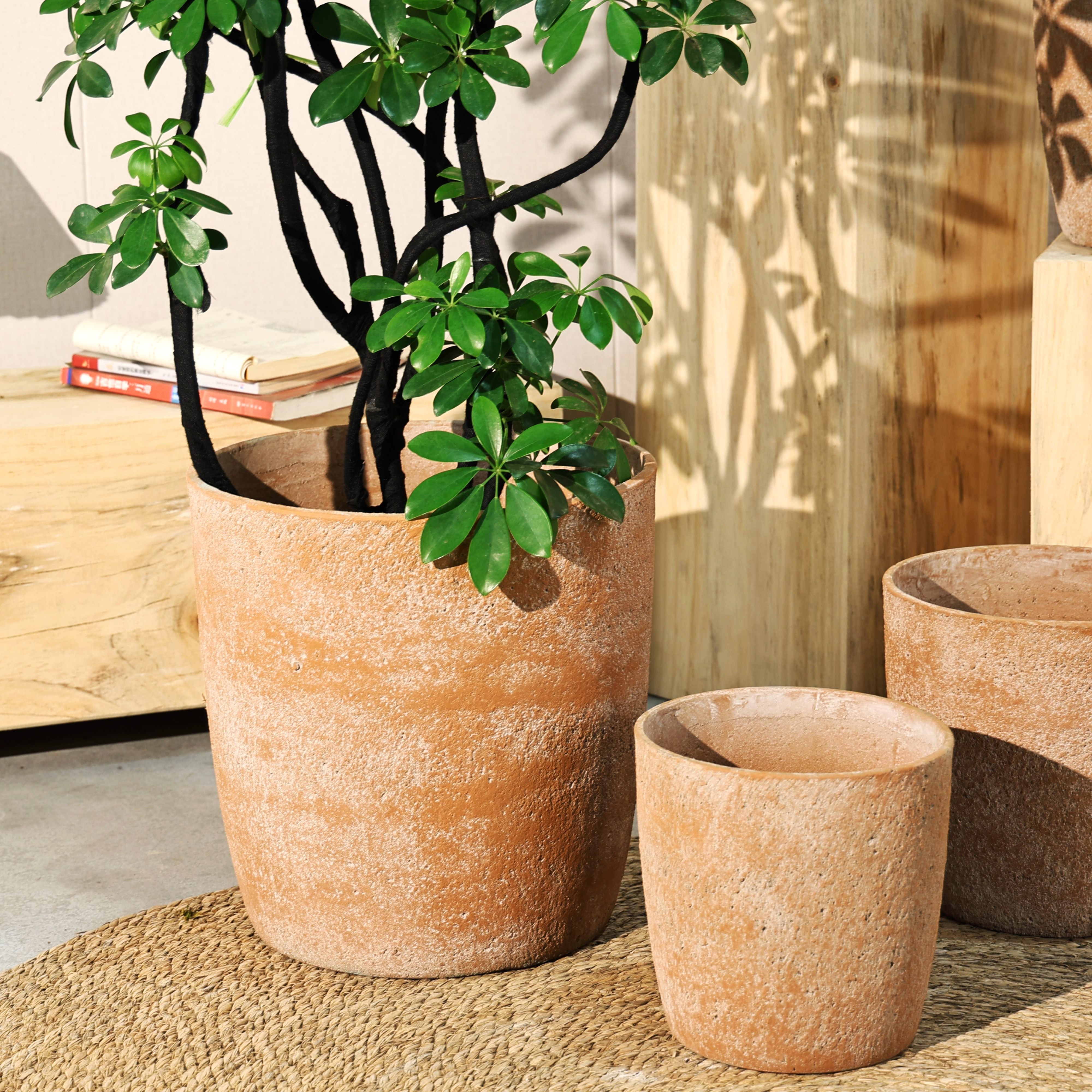 北欧大口径镁泥花盆艺术网红客厅室内外落地特大号绿植盆栽水泥盆,鲜花速递/花卉仿真/绿植园艺,花盆,淘宝优惠券,粉丝福利购,淘宝优惠卷