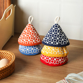 舍里厨房家用加厚隔热防烫三角锅盖帽2025新款 端拿砂锅微波炉手套