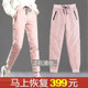 女外穿2026秋冬新款 棉裤 韩版 子宽松显瘦时尚 女 高腰加厚裤 羽绒棉裤