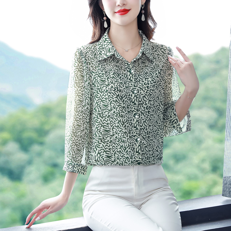 其他宽松通勤韩版单排多扣七分袖