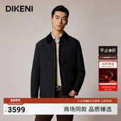 迪柯尼秋冬男士 翻领轻薄绗缝棉服1F543H043 式 经典 1034衬衫