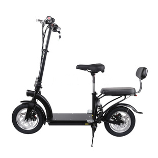 12寸亲子两轮电动滑板车成人迷你电动代步代驾车 折叠锂电自行车