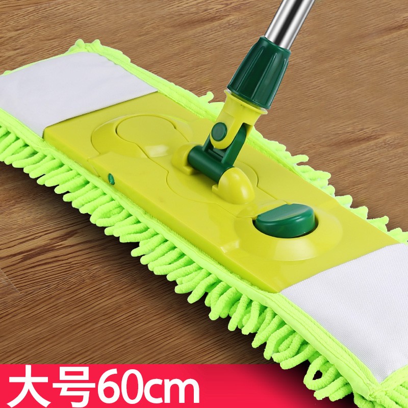 妙太太旋转棉线平板拖把