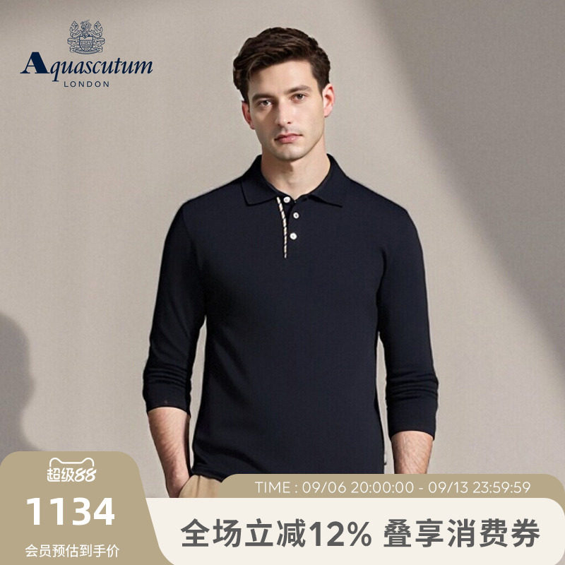 【100%棉】男士简约翻领T恤POLO图片