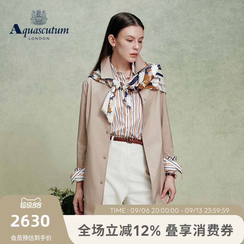 【雅格狮丹】女装可拆卸帽外套图片