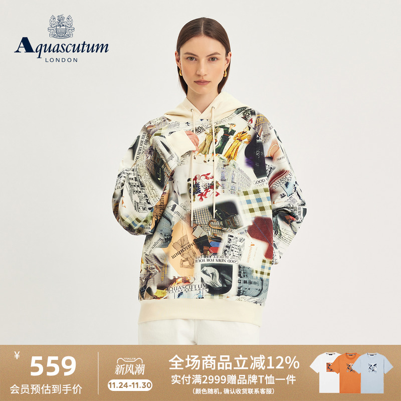 【男女同款】情侣海报连帽卫衣